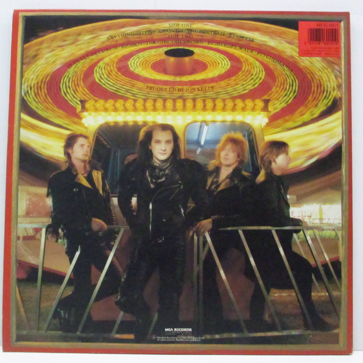 DAMNED, THE (ザ・ダムド) - Anything (UK オリジナル LP+インナー/見開ポップアップジャケ)