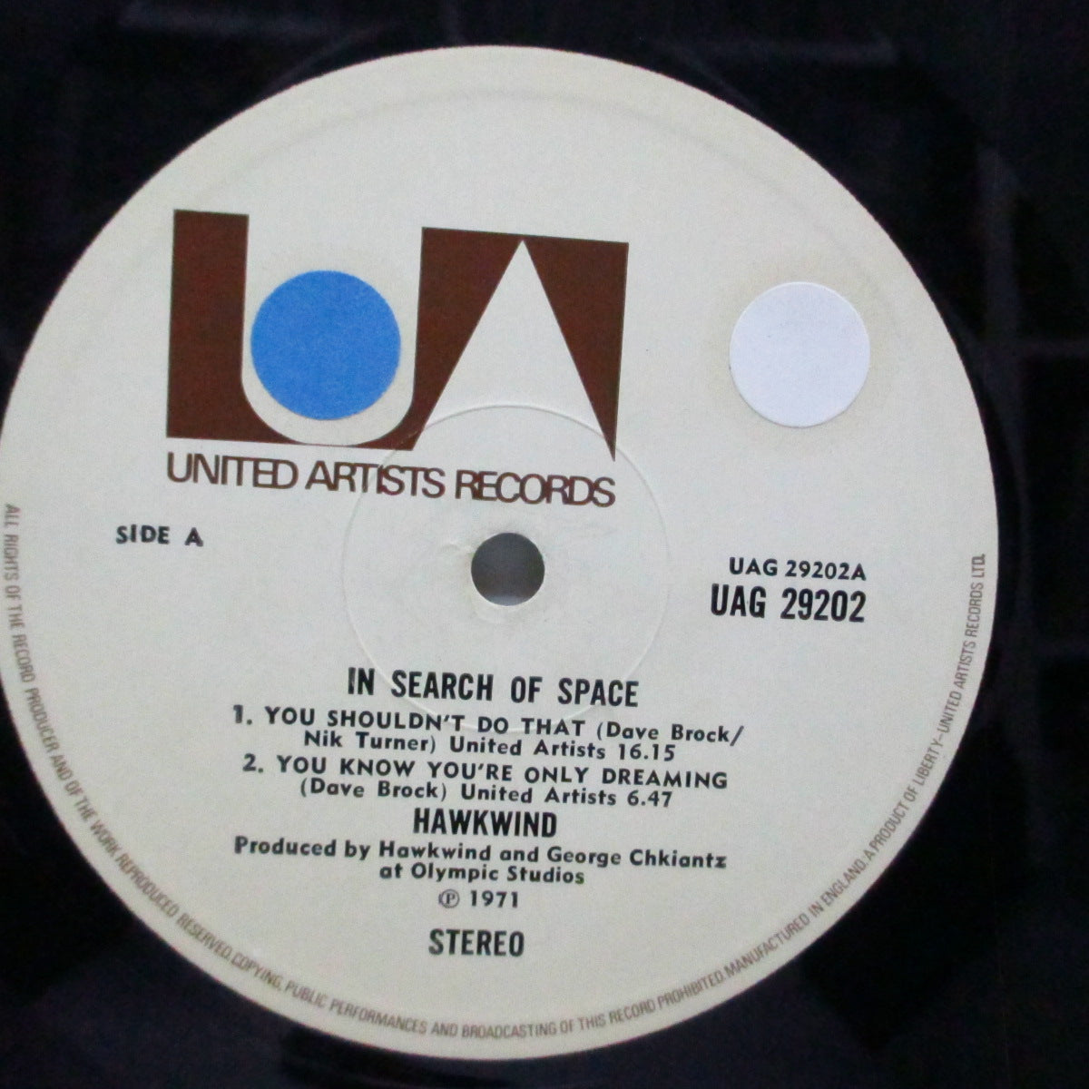 HAWKWIND (ホークウィンド) - In Search Of Space (UK 初回オリジナル LP+ブックレット/「E.J.Day社製」見開きギミックジャケ)