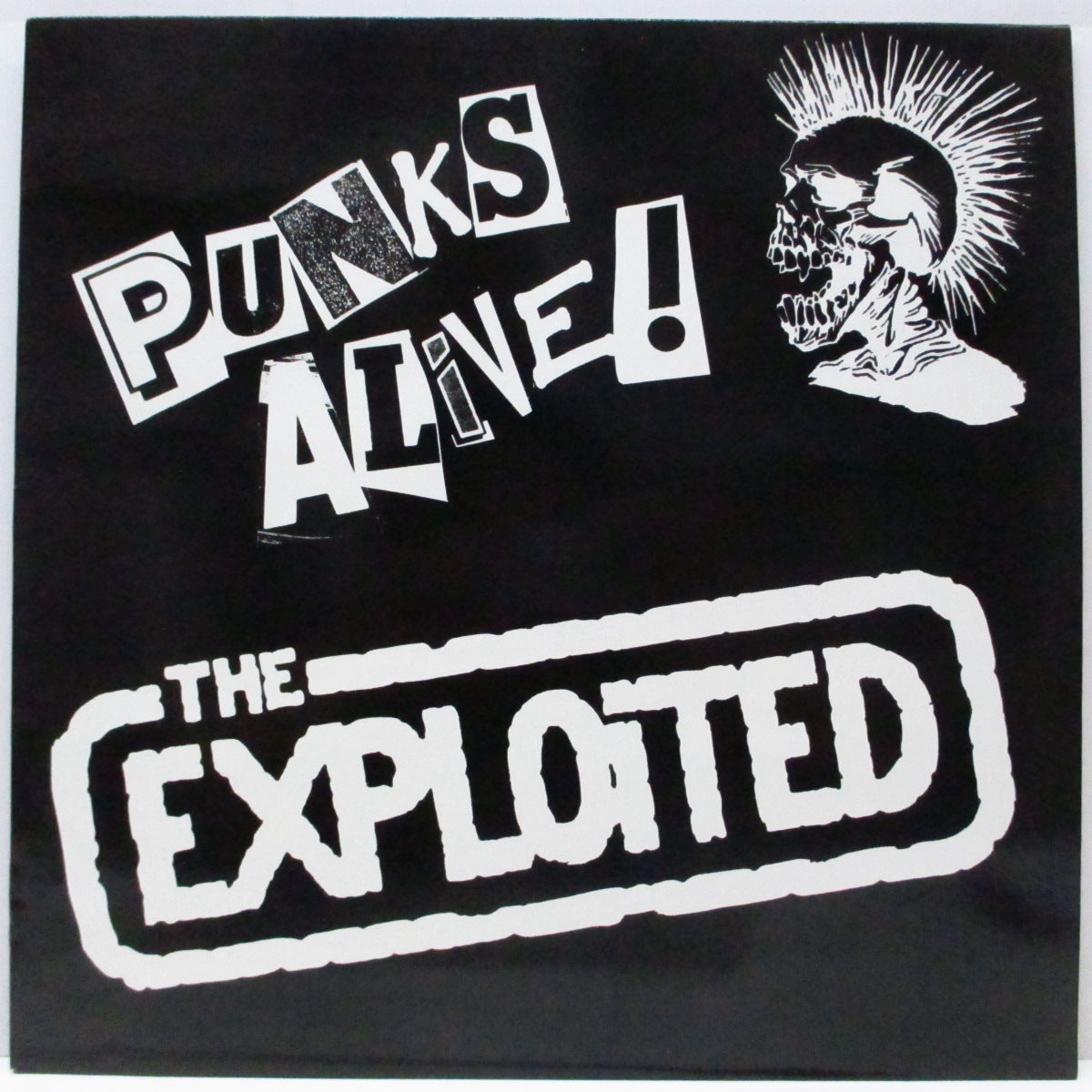 EXPLOITED, THE (ジ・エクスプロイテッド) - Punks Alive! (UK オリジナル 12") 近年稀な美品 !