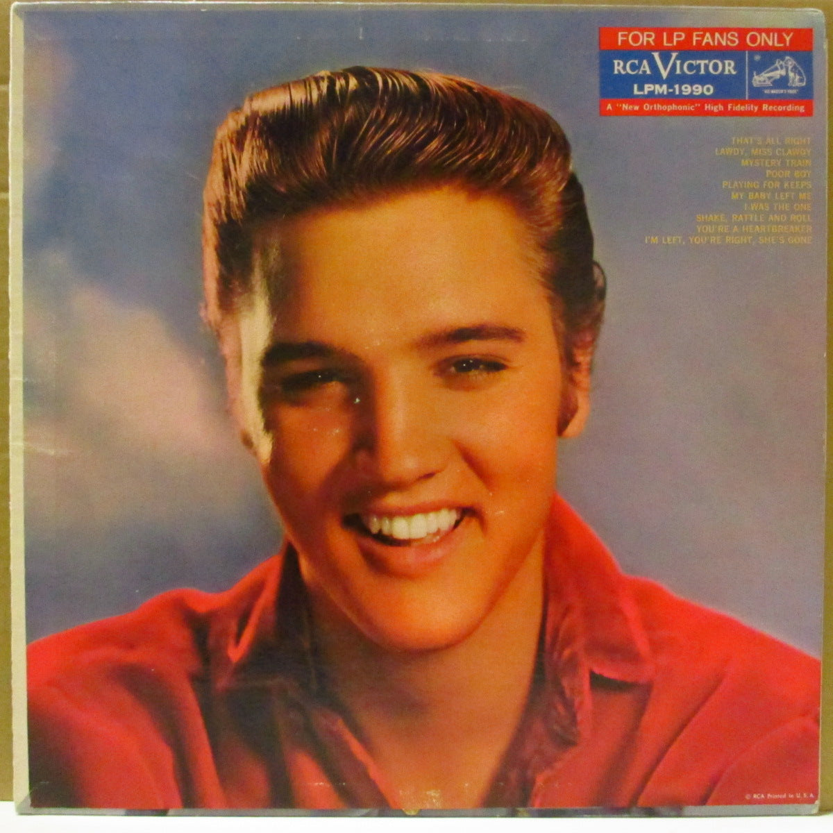ELVIS PRESLEY (エルヴィス・プレスリー) - For LP Fans Only (US '59 初回オリジナル「Long Play」表記ラベ・モノラルLP)