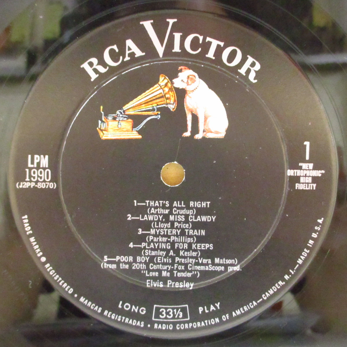 ELVIS PRESLEY (エルヴィス・プレスリー) - For LP Fans Only (US '59 初回オリジナル「Long Play」表記ラベ・モノラルLP)