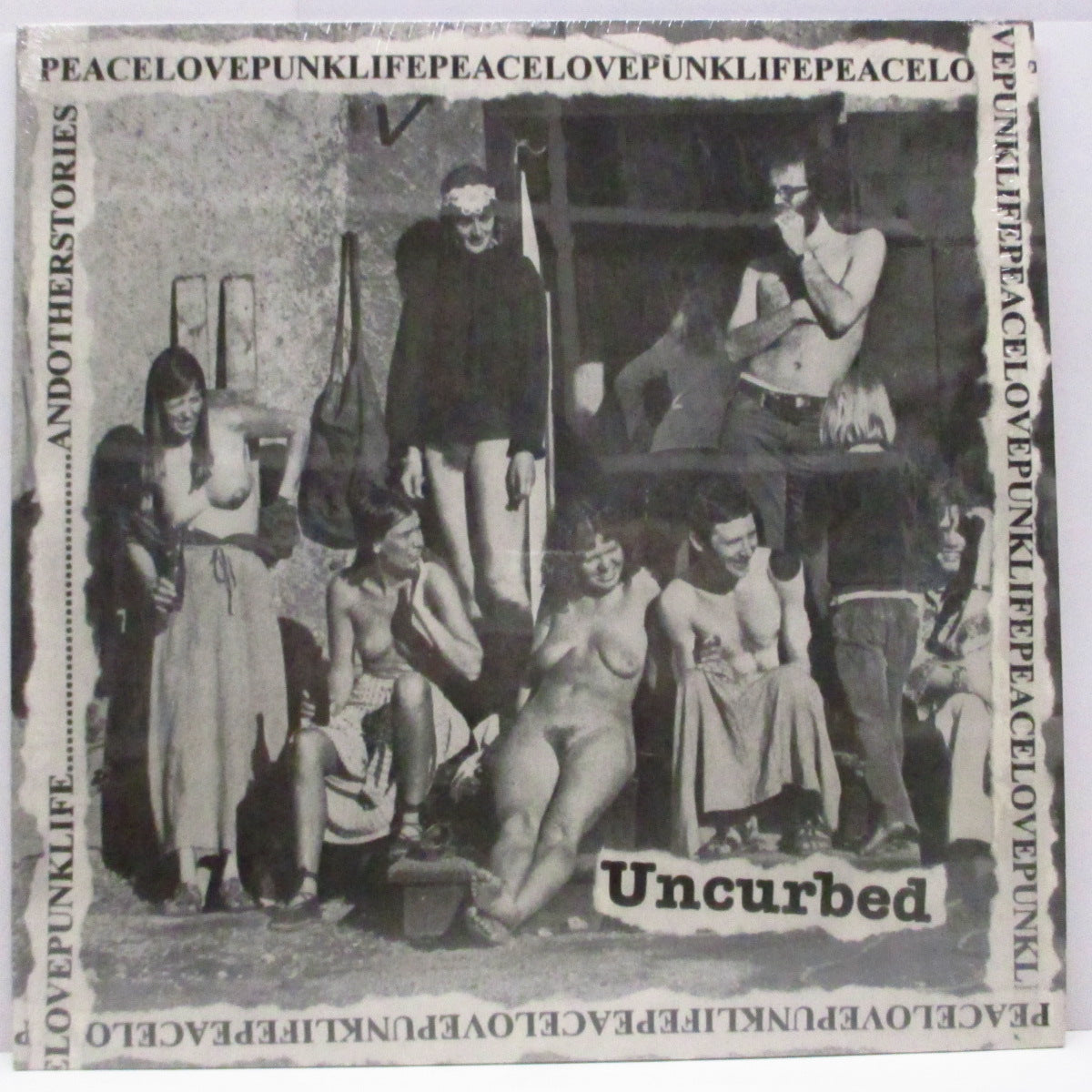 UNCURBED (アンカーブド) - Peacelovepunklife...Andotherstories (US オリジナル LP+ インサート)スウェディッシュD-Beat ! '98年作!