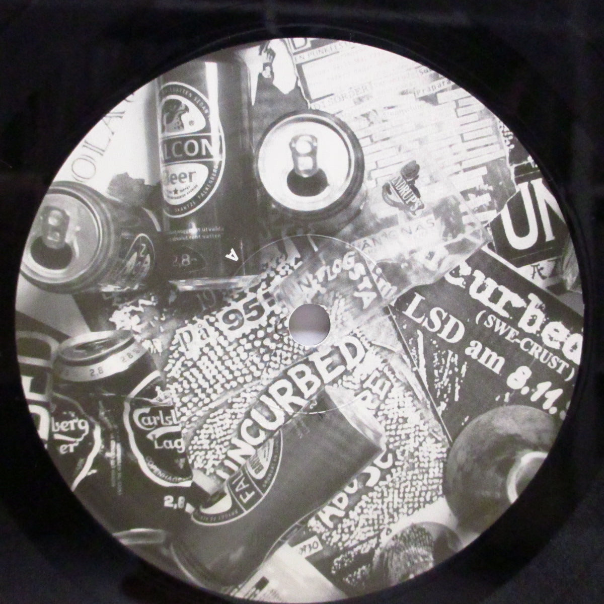UNCURBED (アンカーブド) - ...Keeps The Banner High (US オリジナル LP+ インサート)スウェディッシュD-Beat ! '00年作!