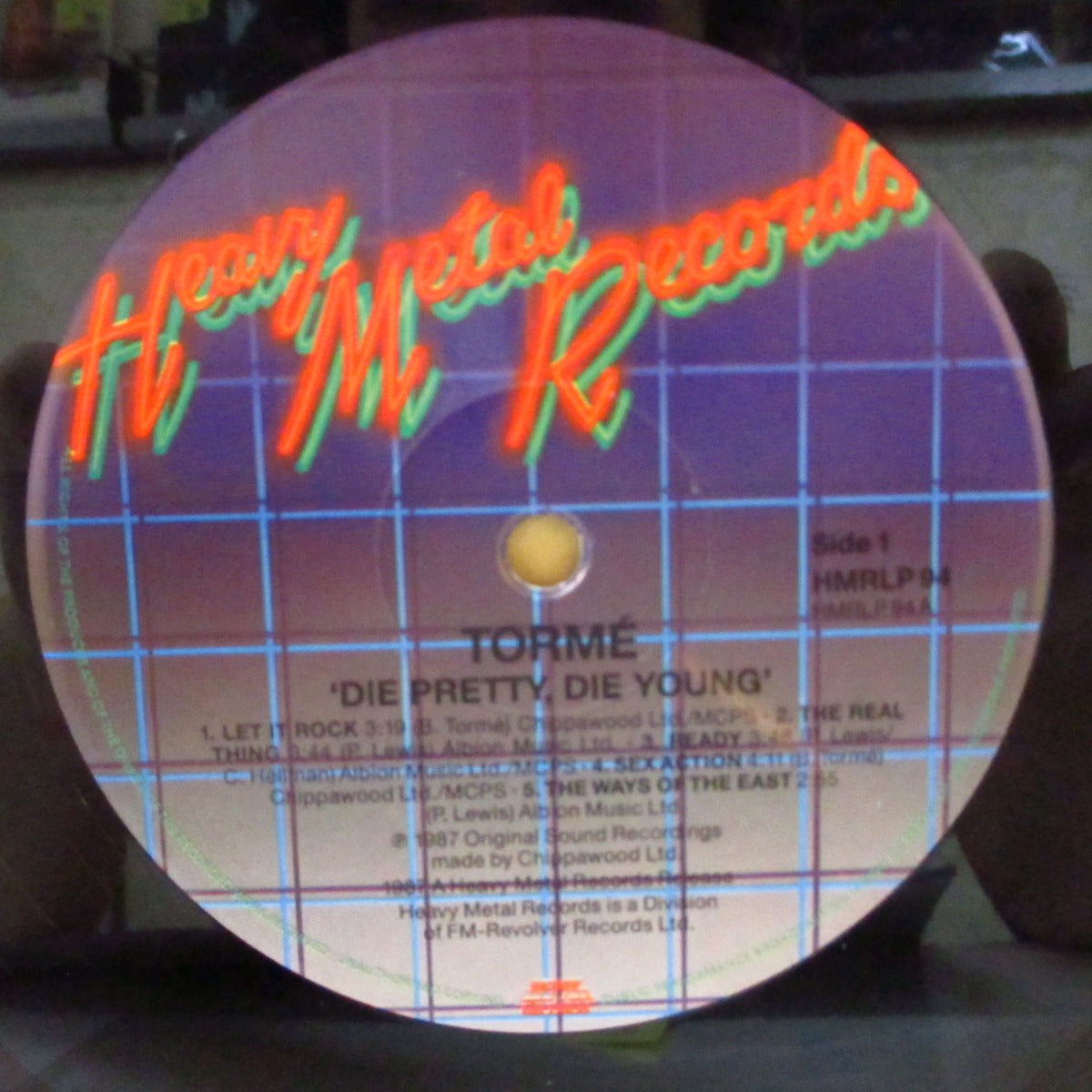 (BERNIE) TORME (バーニー・トーメ) - Die Pretty Die Young (UK オリジナル LP) '87年2ndアルバム