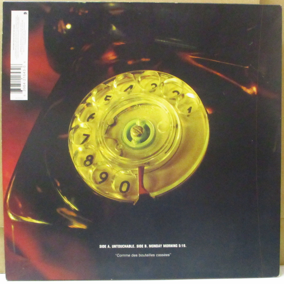 RIALTO (リアルト) - Untouchable (UK '98 オリジナル2曲入り 10インチ+固紙インナー)ブリットポップ名曲