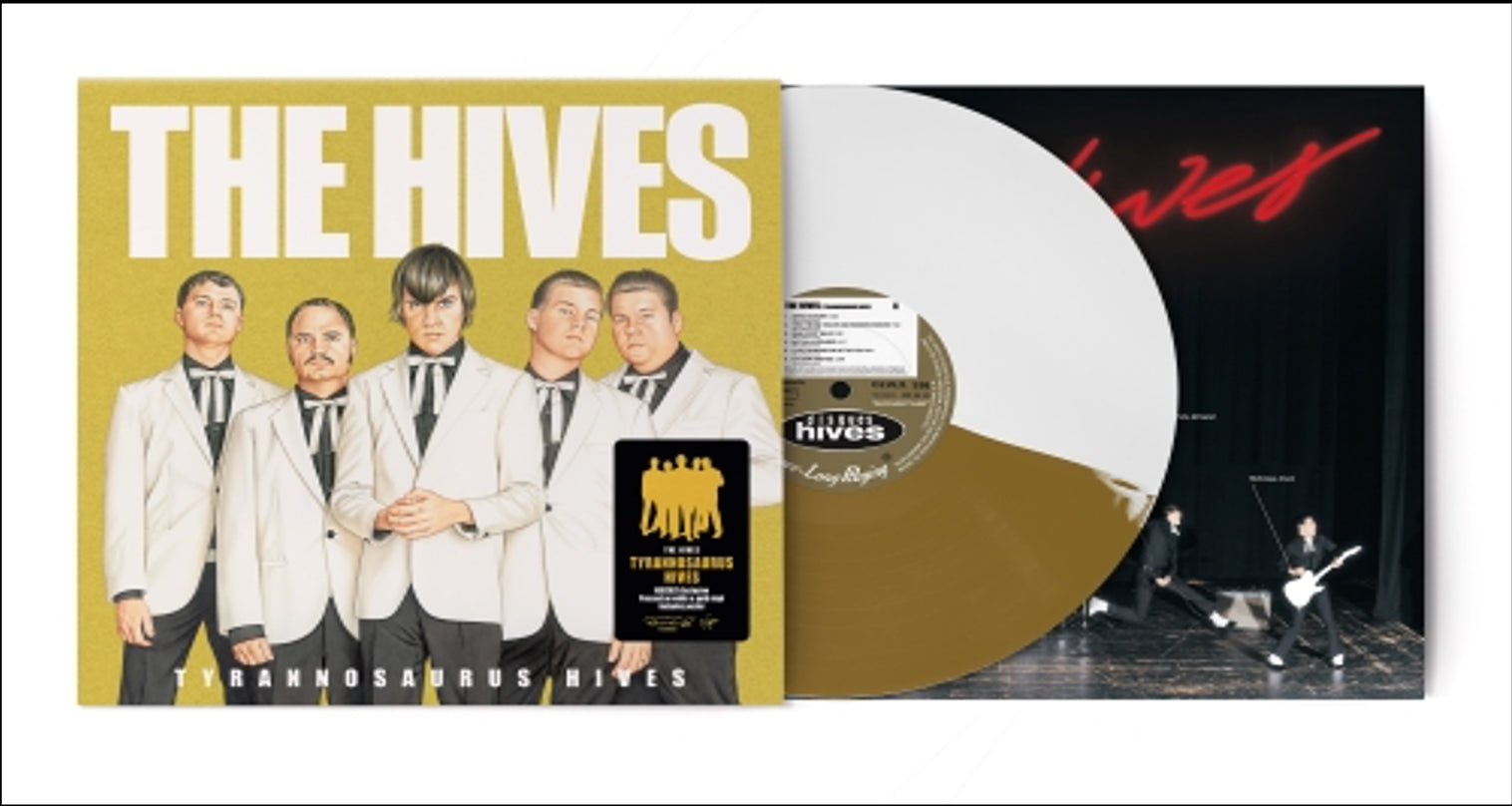 HIVES, THE (ザ・ハイヴズ) - Tyrannosaurus Hives (UK RSD 2025 「限定ホワイト&ゴールドヴァイナル」 LP/NEW) '04年3rdアルバム
