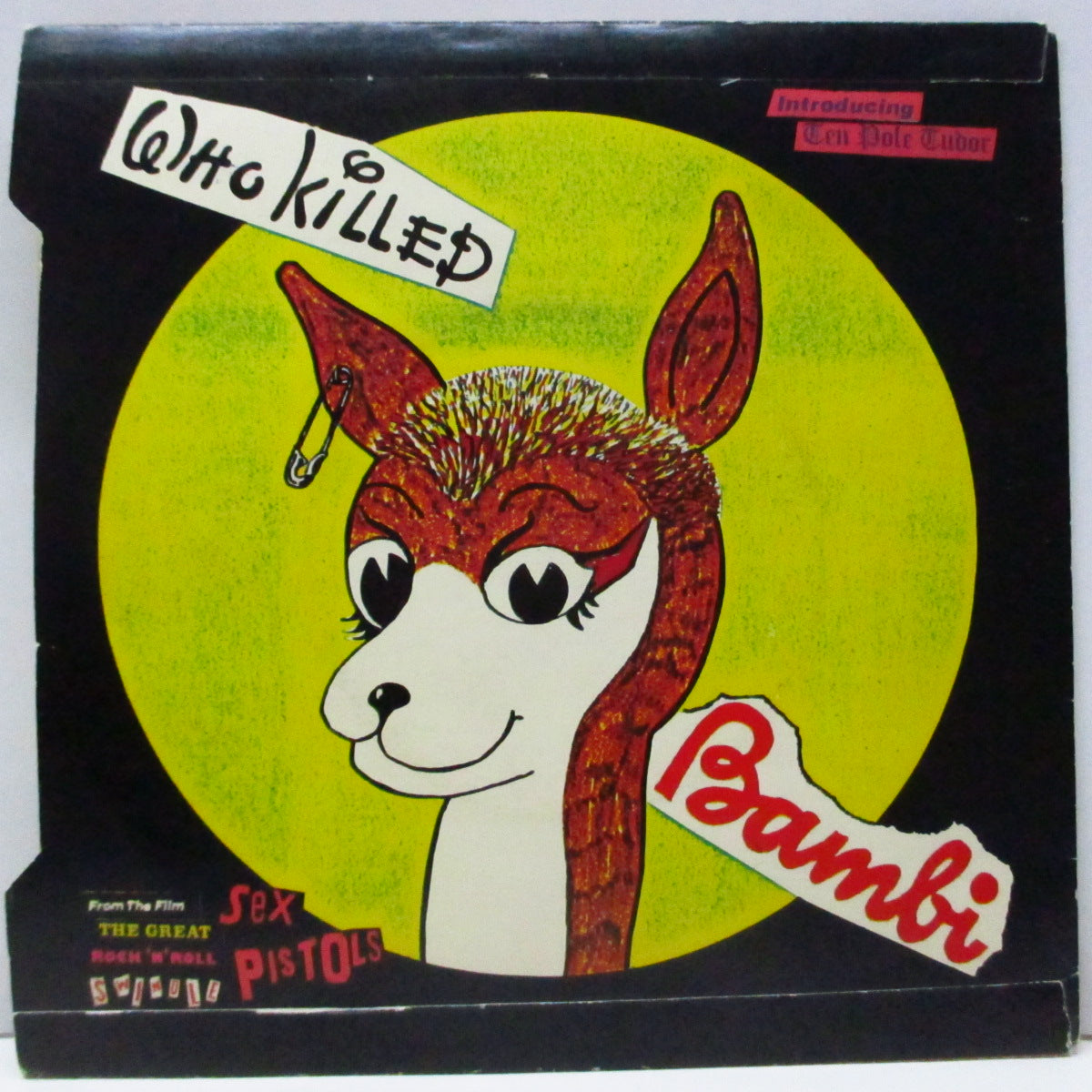 SEX PISTOLS (セックス・ピストルズ) - Silly Thing (UK オリジナル「フラットセンター」7"/光沢固紙折り返ジャケ)「PORKY PRIME CUT」のエッチング有 Ver.