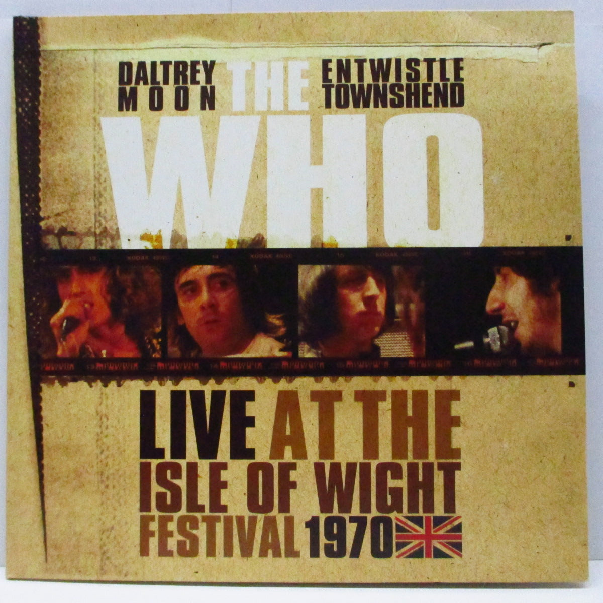 WHO (フー) - Live At The Isle Of Wight Festival 1970 (UK '20 限定再発「オレンジヴァイナル」3xLP+インナー/見開ジャケ)セインズベリー限定エディション!