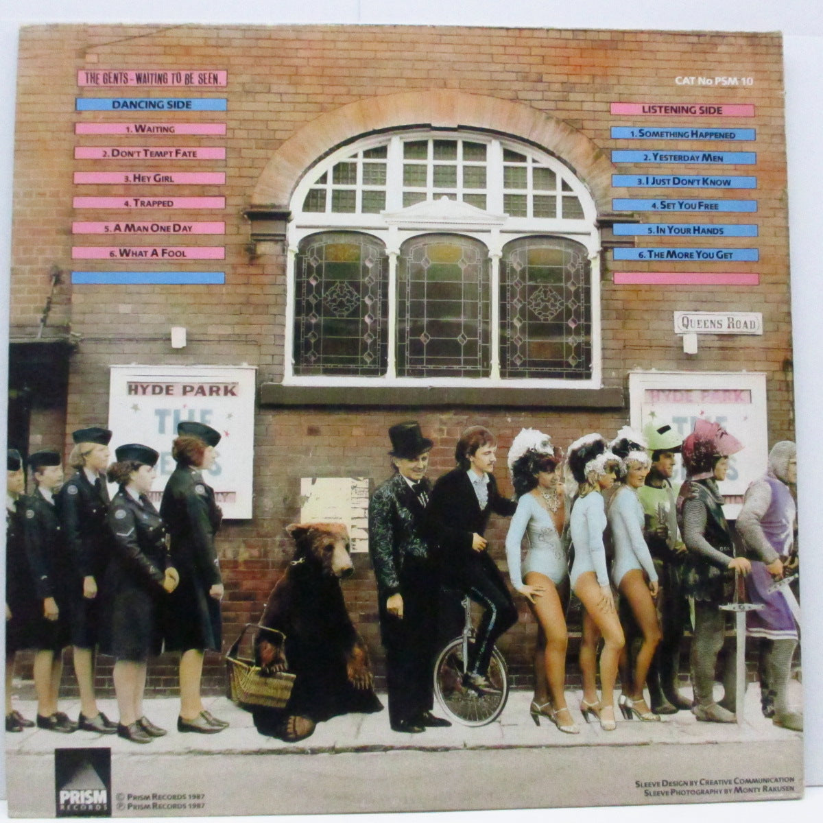 GENTS, THE (ザ ・ジェンツ) - Waiting To Be Seen (UK オリジナル LP/見開ジャケ)