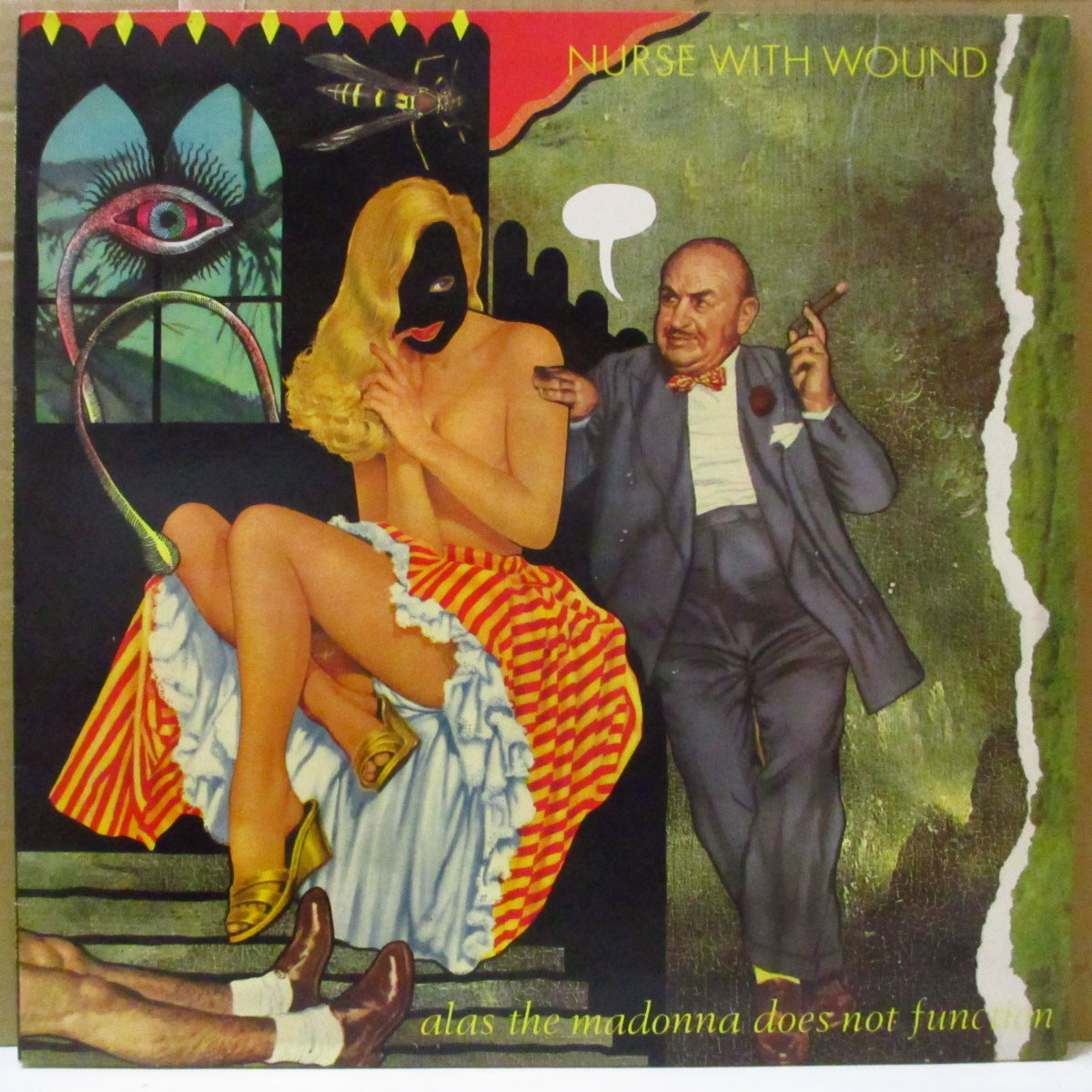 NURSE WITH WOUND (ナース・ウィズ・ウーンド) - Alas The Madonna Does Not Function (UK 5,000枚限定オリジナル MLP) '88年ミニアルバム