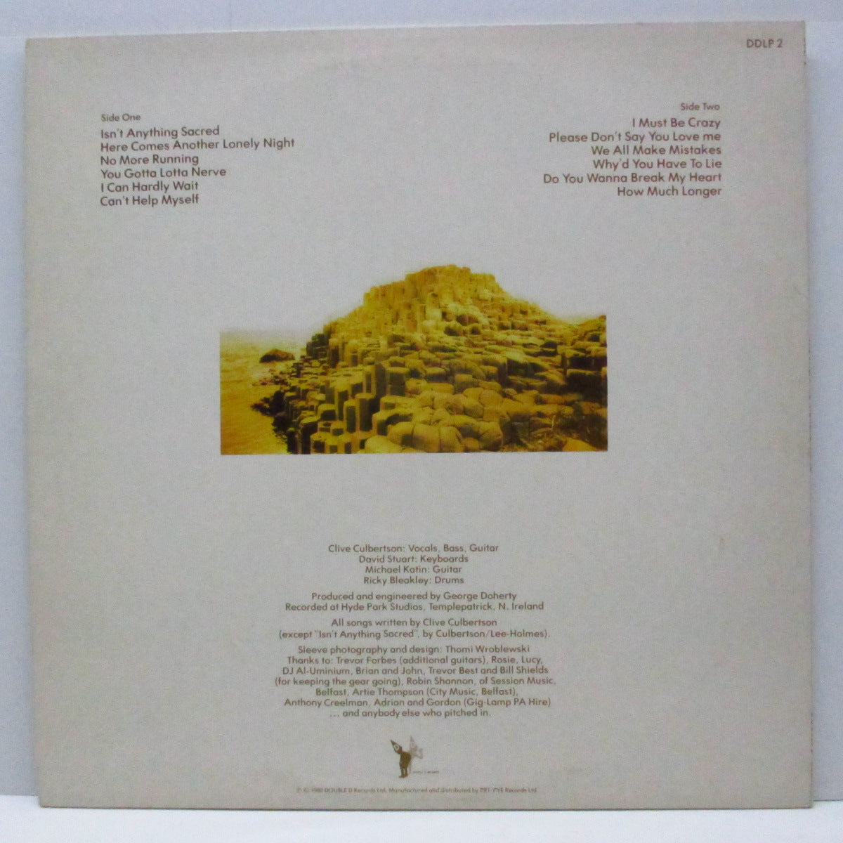 SWEAT, THE (ザ ・スウェット) - No More Running (UK オリジナル LP) '81年唯一アルバム!