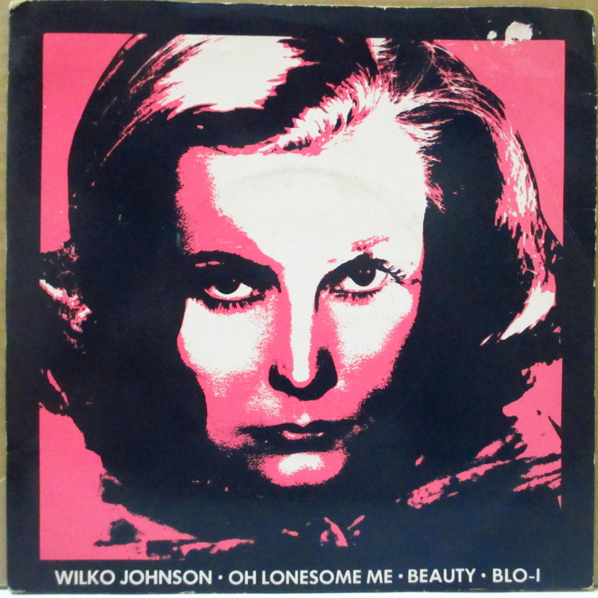 Wilko Johnson (ウィルコ・ジョンソン) - Oh Lonesome Me (UK オリジナル 7インチ+光沢固紙ジャケ)