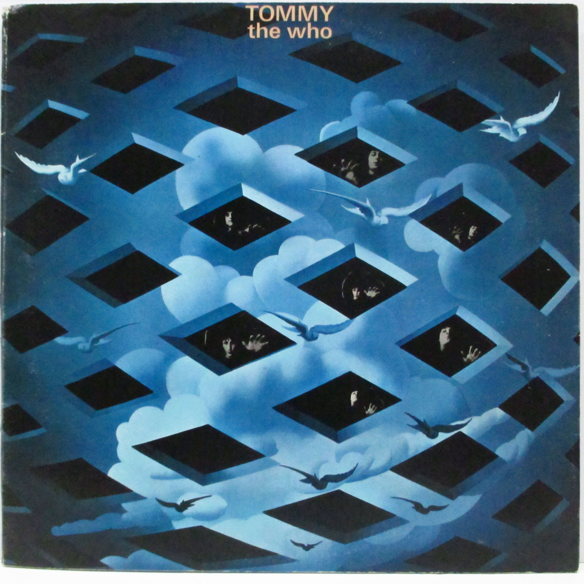 WHO (フー) - Tommy (UK '73 再発 2xLP+ナンバリング無ブックレット、三面見開ジャケ/2657 002) '69年ロックオペラ大作!