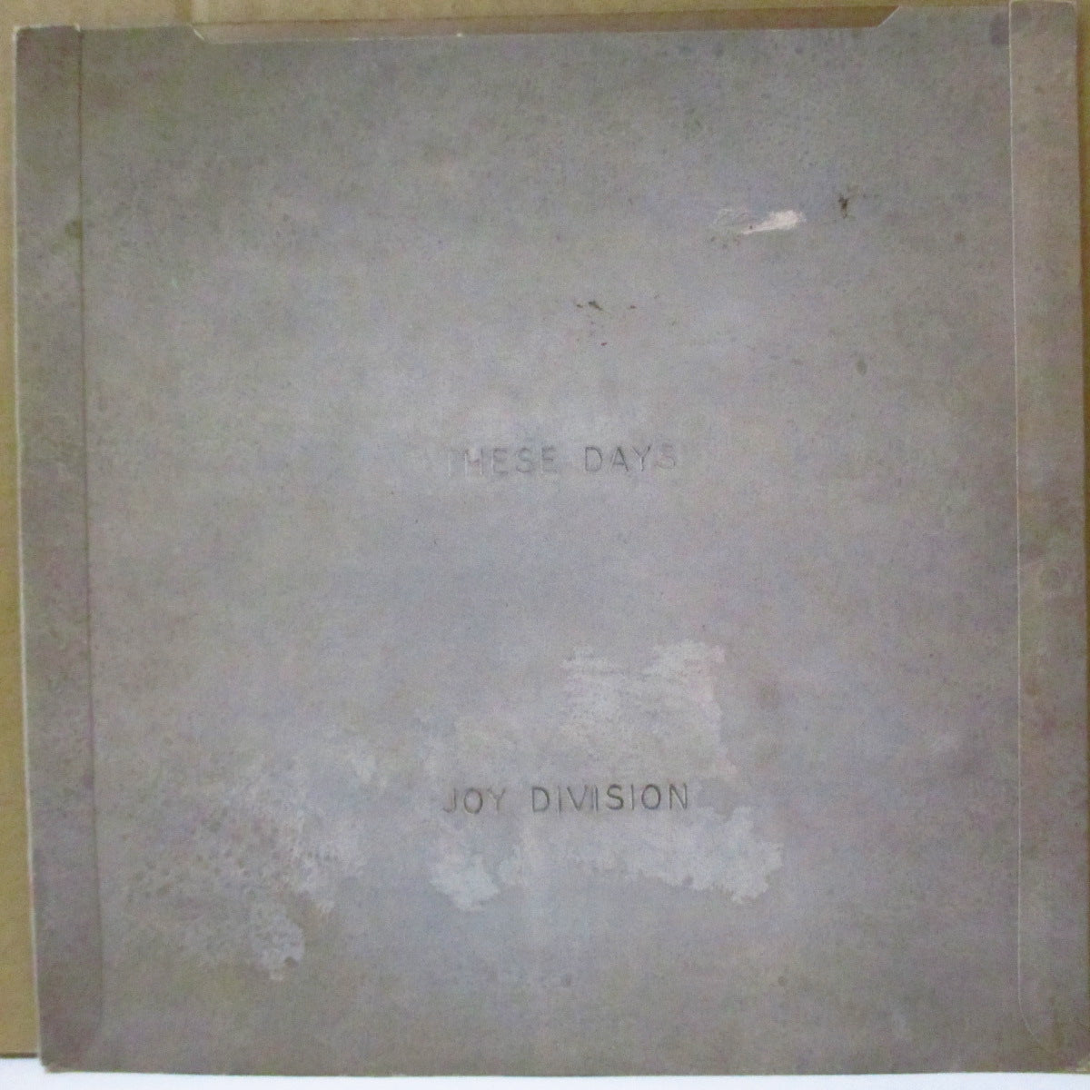 JOY DIVISION (ジョイ・ディヴィジョン) - Love Will Tear Us Apart +2 (US '81 オリジナル「光に透かすとクリアグレイVINYL」7インチ+光沢固紙ジャケ)