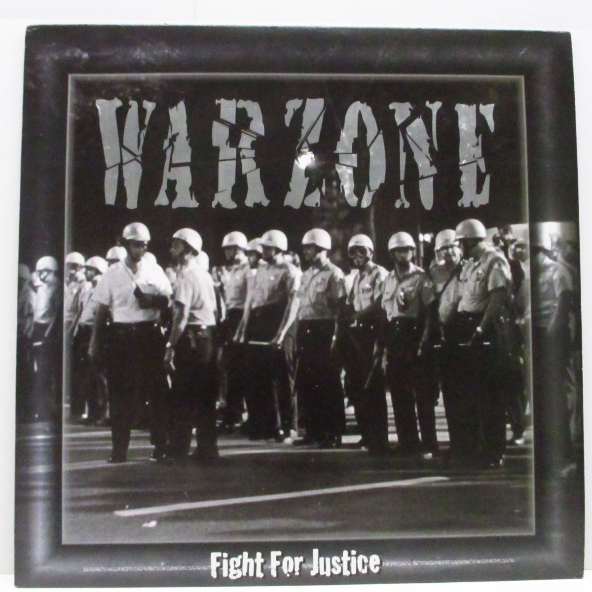 WARZONE (ウォーゾーン) - Fight For Justice (US '97 オリジナル「黒盤」LP+インサート)ラストアルバム!
