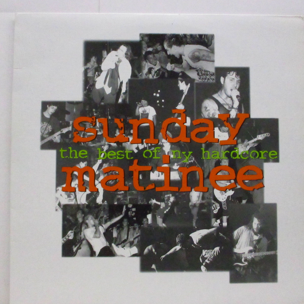 V.A. (NYCハードコア・コンピ!) - Sunday Matinee - The Best Of NY Hardcore (US '94 限定「クリアグリーンヴァイナル」LP+インナー)