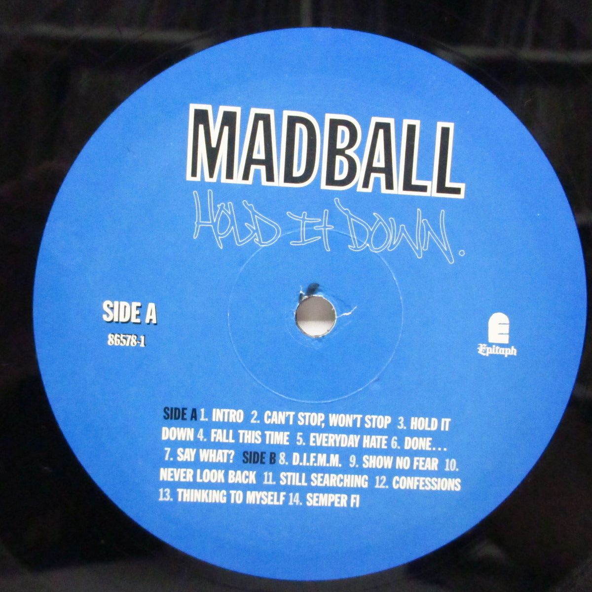 MADBALL (マッドボール) - Hold It Down (US '00 オリジナル LP+インナー) 4枚目!