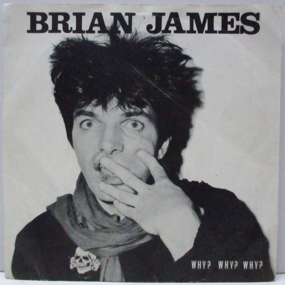 BRIAN JAMES (ブライアン・ジェームス) - Why? Why? Why? (UK 限定「グリーンヴァイナル」7"/光沢ソフト紙ジャケ) '82年セカンドソロ!