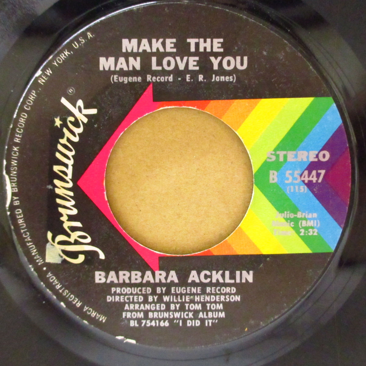 BARBARA ACKLIN (バーバラ・アクリン) - I Can't Do My Thing (US '71 オリジナル・ステレオ 7インチ)ネッチョリ渋いクロスオーバー・シスター・ファンク!