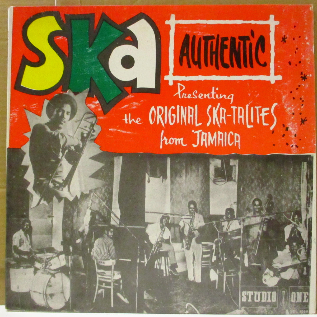 SKATALITES, THE (ザ・スカタライツ) - Ska Authentic (US '90s 再発「白黒ラベ・NY住所表記白ラベ」モノラル LP)