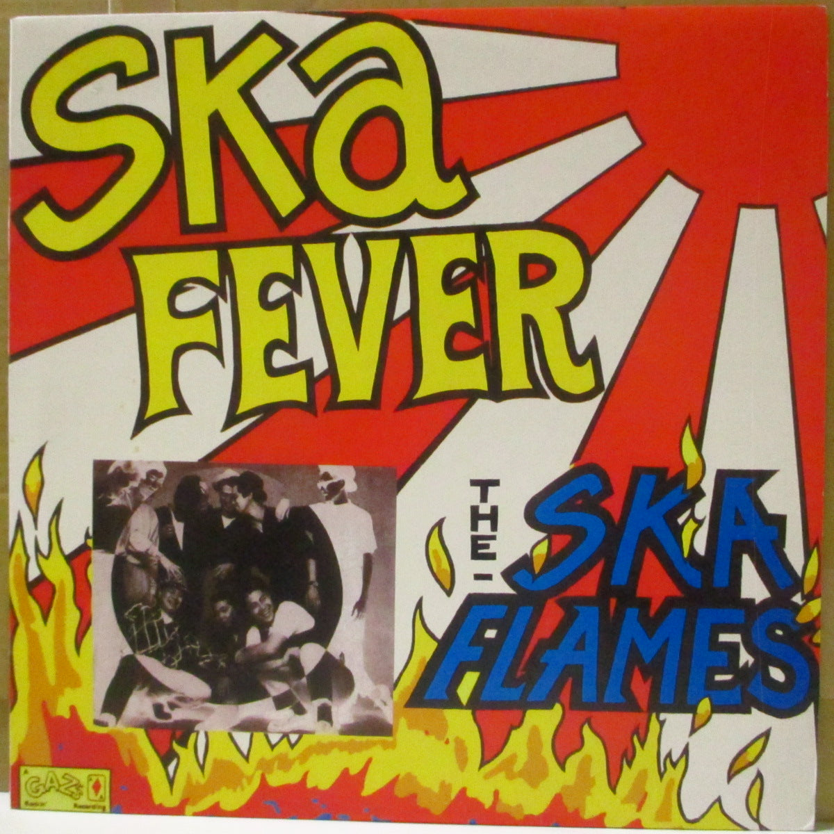 SKA FLAMES, THE (ザ・スカ・フレイムズ) - Ska Fever (UK '03 再発「赤/銀ラベ」 LP) '89年ファーストアルバム!