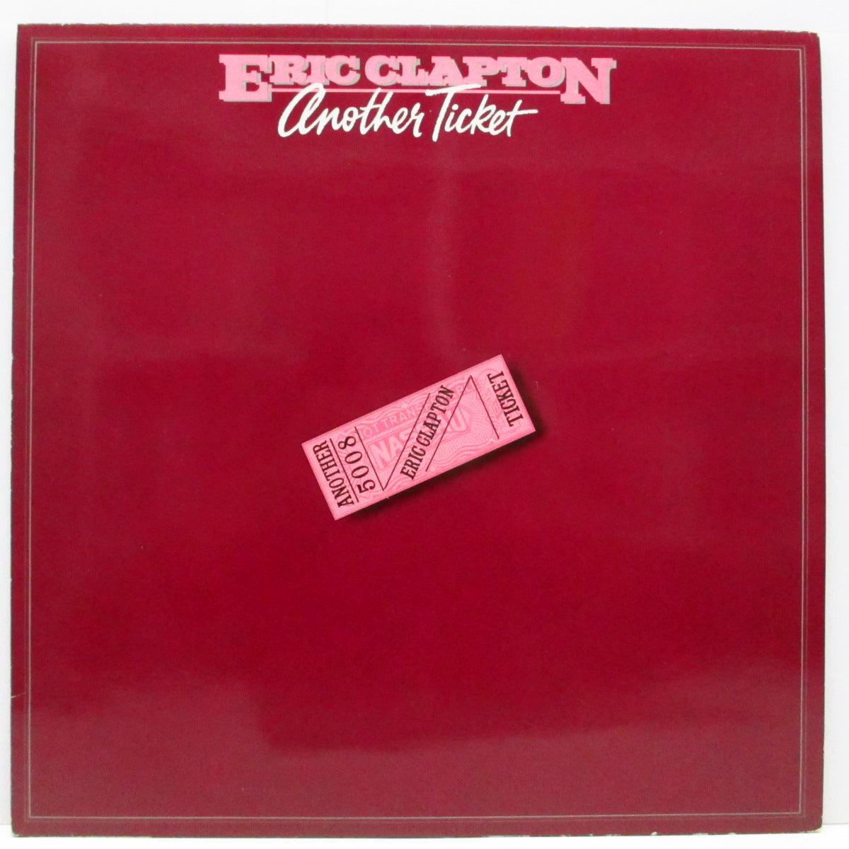 ERIC CLAPTON (エリック・クラプトン) - Another Ticket (UK オリジナル LP+インナー)