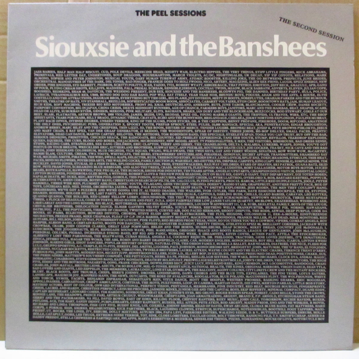 SIOUXSIE AND THE BANSHEES (スージー・アンド・ザ・バンシーズ) - The Peel Sessions - The Second Session (UK オリジナル 12インチ) '89年ピール・セッションEP