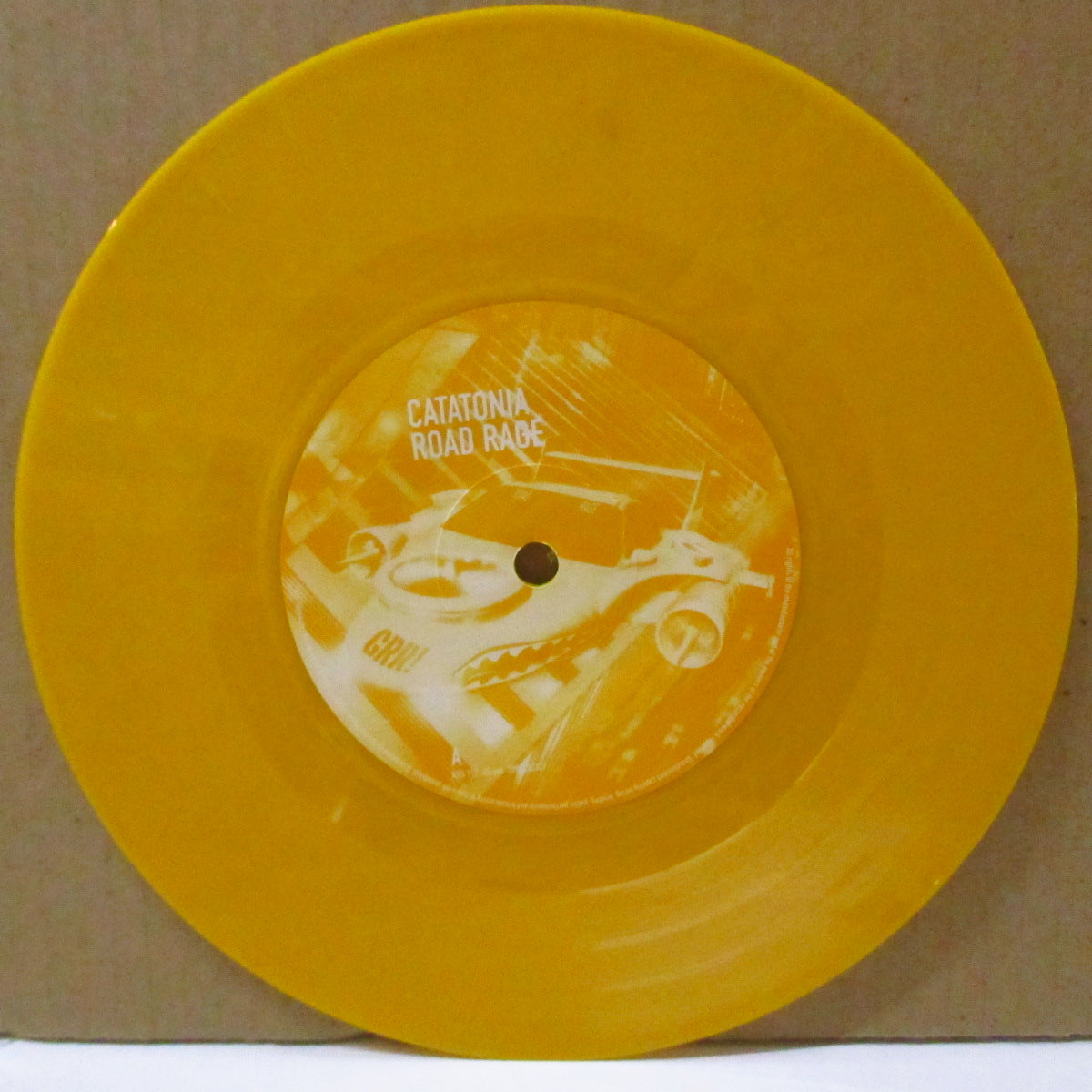 CATATONIA (カタトニア) - Road Rage (UK 限定「イエローヴァイナル」 7インチ+レアステッカー付き光沢ジャケ)