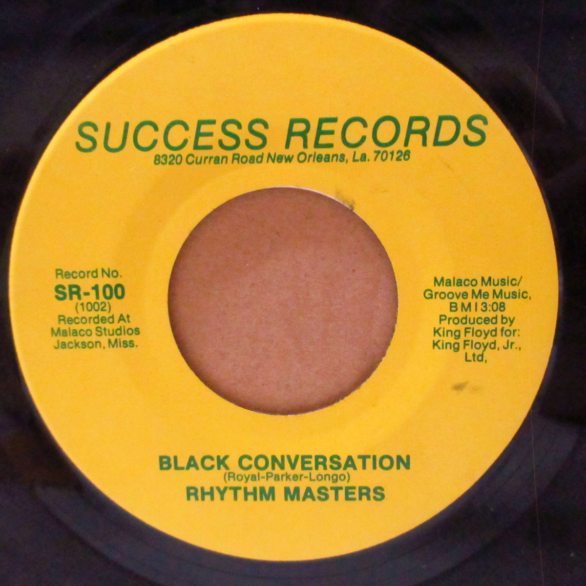 RHYTHM MASTERS (リズム・マスターズ) - Black Conversation (US '68 オリジナル 7インチ)軽快マイルド・ファンク!