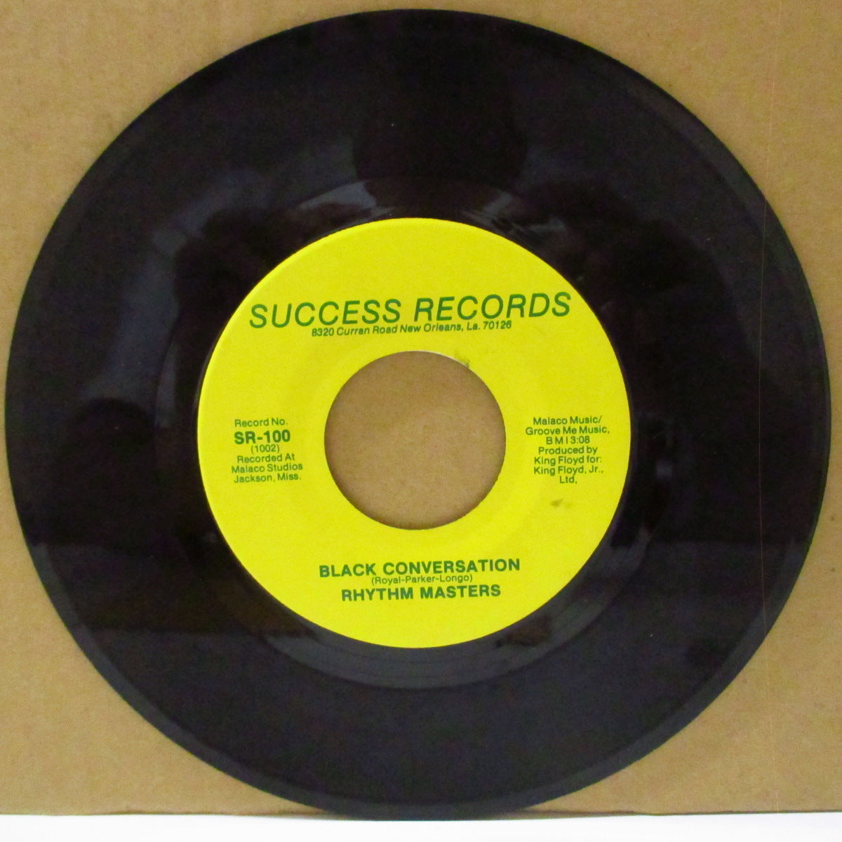 RHYTHM MASTERS (リズム・マスターズ) - Black Conversation (US '68 オリジナル 7インチ)軽快マイルド・ファンク!