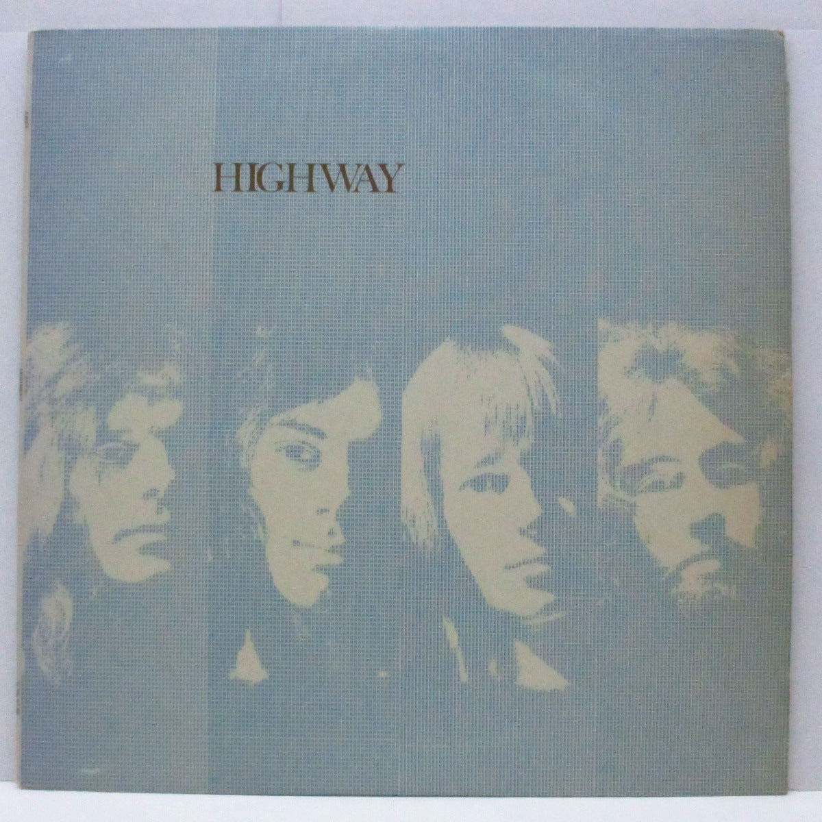 FREE (フリー) - Highway (UK オリジナル「ピンクリム/パームトゥリー」ラベLP+青インナー/裏面エンボス加工ジャケ) '70年4th アルバム!