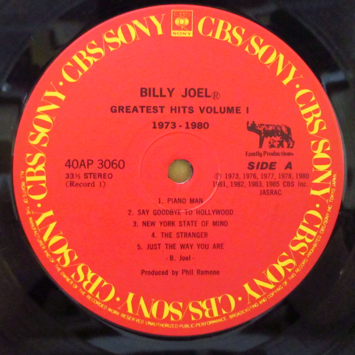 BILLY JOEL (ビリー・ジョエル) - ビリー・ザ・ベスト - Greatest Hits Vol.1 & 2(Japan オリジナル 2xLP+帯, ブックレット/見開きジャケ) '85年2枚組ベストアルバム