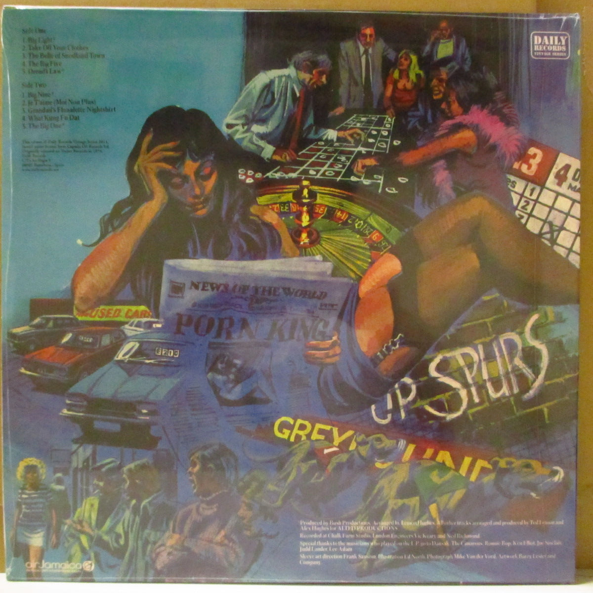 JUDGE DREAD (ジャッジ・ドレッド) - Working Class 'Ero (Spain '14 限定400枚再発「黒盤」 LP/NEW) '74年2ndアルバム