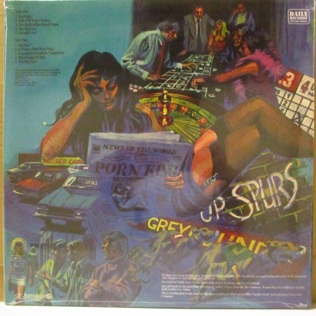 JUDGE DREAD (ジャッジ・ドレッド) - Working Class 'Ero (Spain '14 限定100枚再発「青盤」 LP/NEW) '74年2ndアルバム