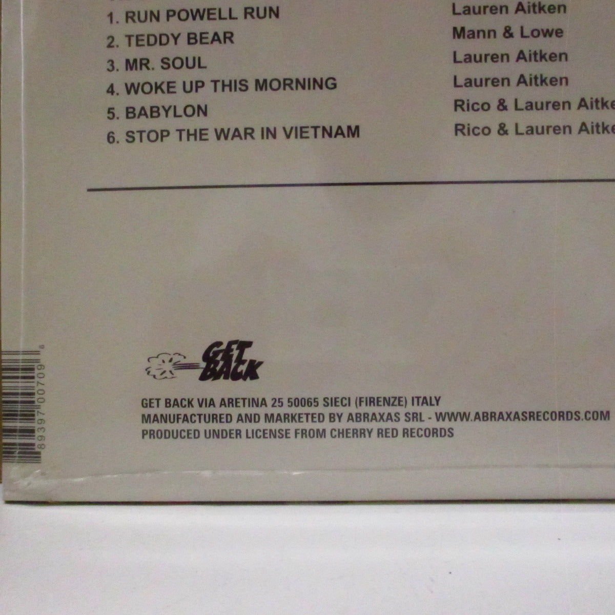GIRLIE AND LAUREL AITKEN (ガーリィ・アンド・ローレル・エイトキン) - Scandal IN A Brixton Market (Italy '09 再発モノラル LP/NEW) '69年コラボレーションアルバム