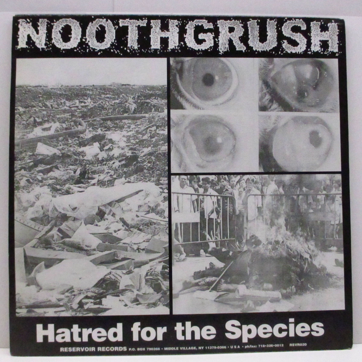 CORRUPTED / NOOTHGRUSH (コラプテッド / ヌースグラッシュ) - Question The Purpose Of Human Existence (US '97 オリジナル LP+インサート、ポスター)