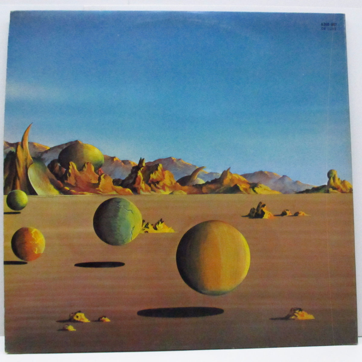 MANFRED MANN'S EARTH BAND (マンフレッド・マンズ・アース・バンド) - Messin' (UK オリジナル「宇宙船ラベ」LP/円形くり抜き「ダイカット」光沢見開ジャケ) '73年プログレ期のサードアルバム!