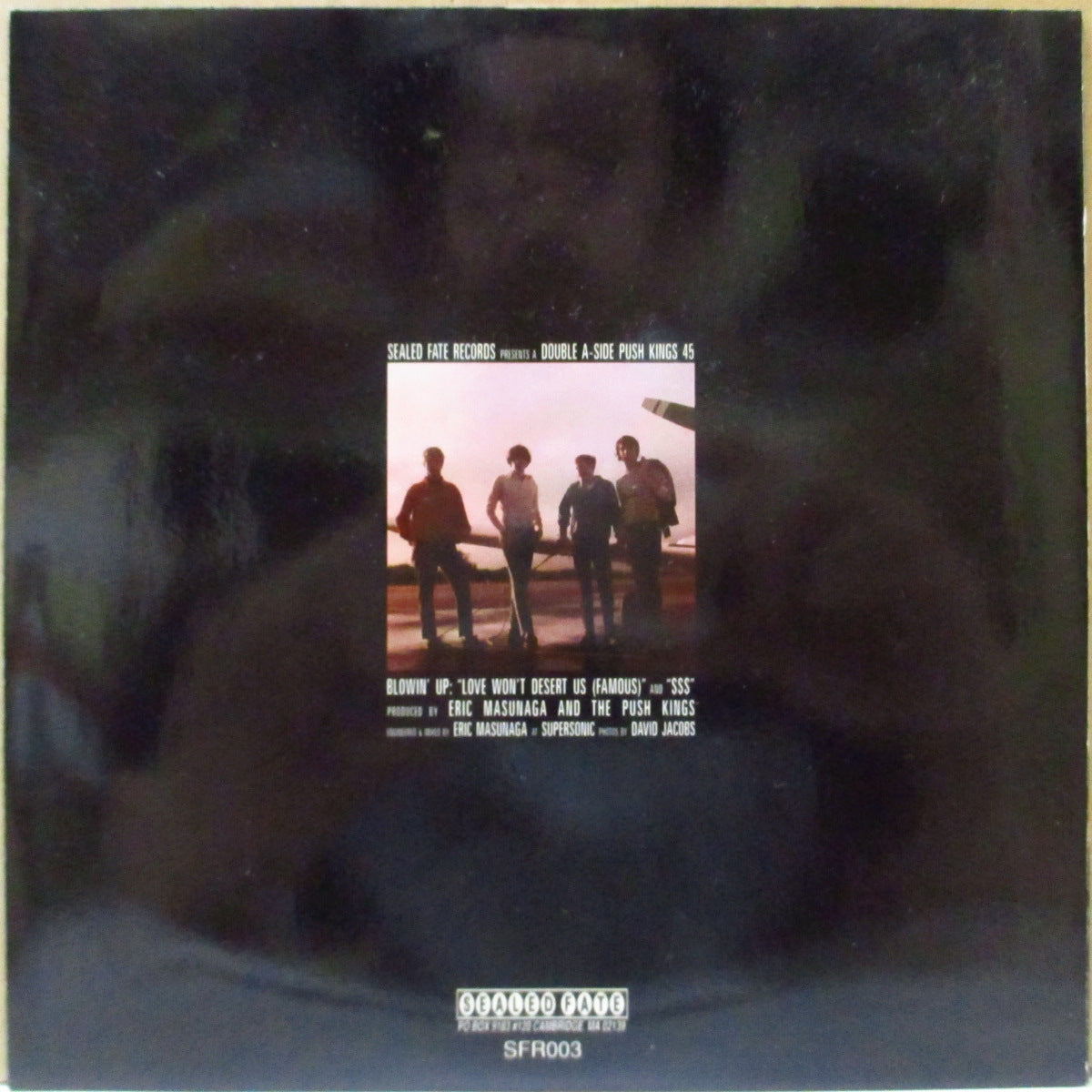 PUSH KINGS, THE (ザ・プッシュ・キングス) - Blowin' Up (US 限定「ホワイトヴァイナル」 7インチ+光沢固紙ジャケ)