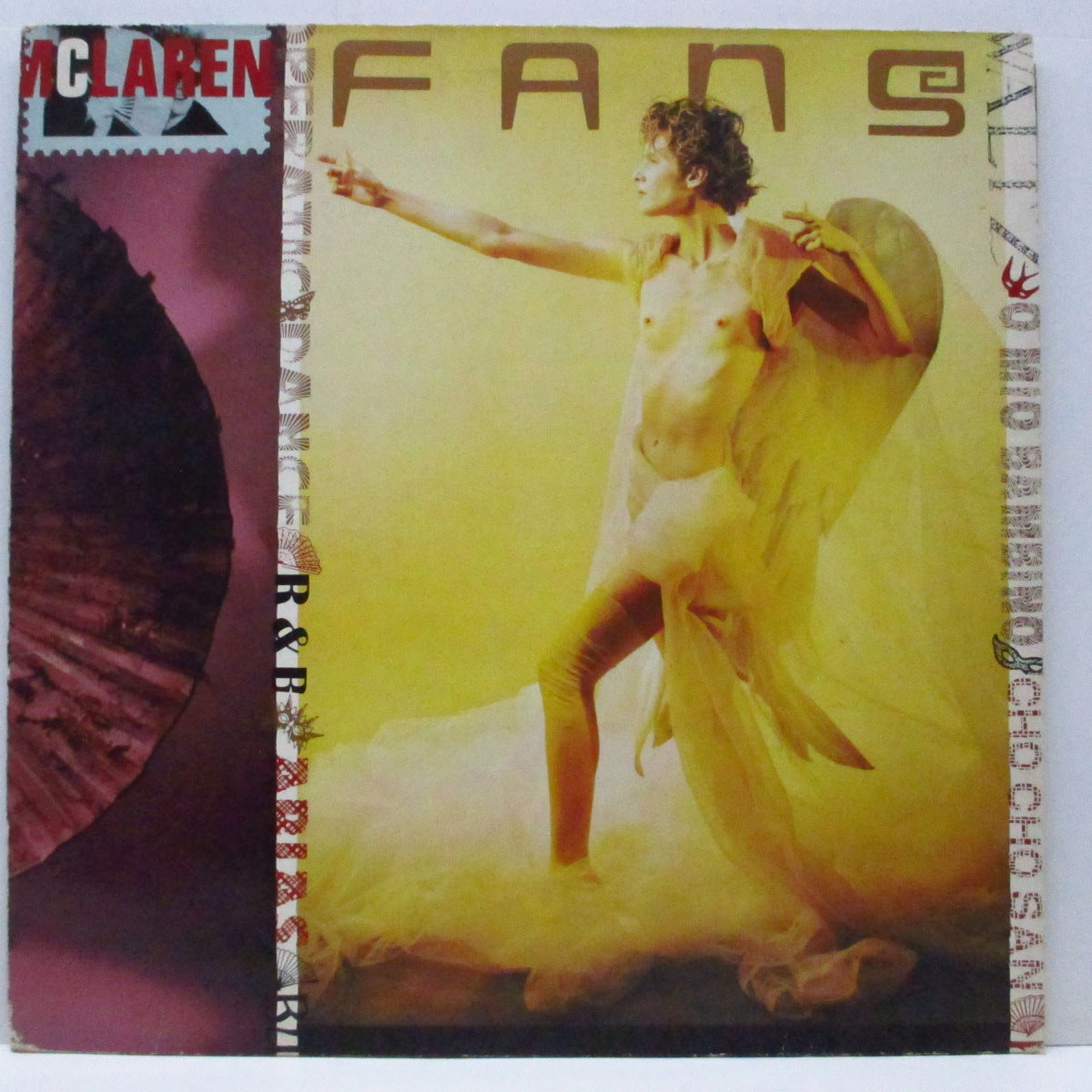 MALCOLM MCLAREN (マルコム・マクラーレン) - Fans (UK オリジナル LP+インナー) '84年セカンド!オペラとR&Bのミックス作!