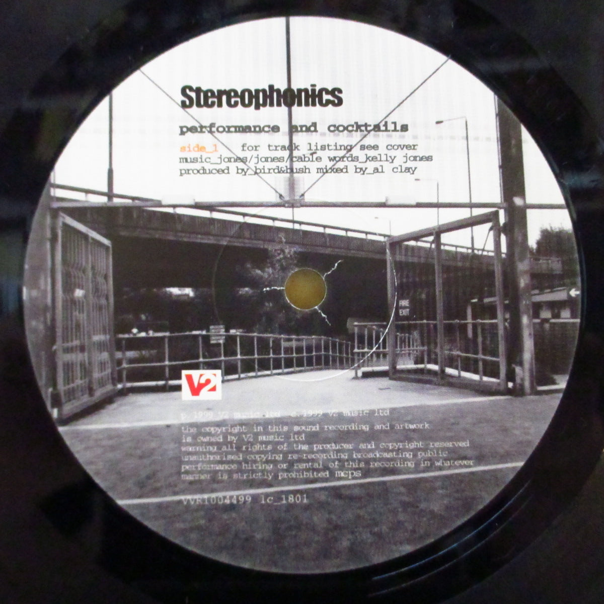 STEREOPHONICS (ステレオフォニックス) - Performance And Cocktails (UK オリジナル LP+インナー/直筆サイン入り光沢見開きジャケ) '99年2ndアルバム