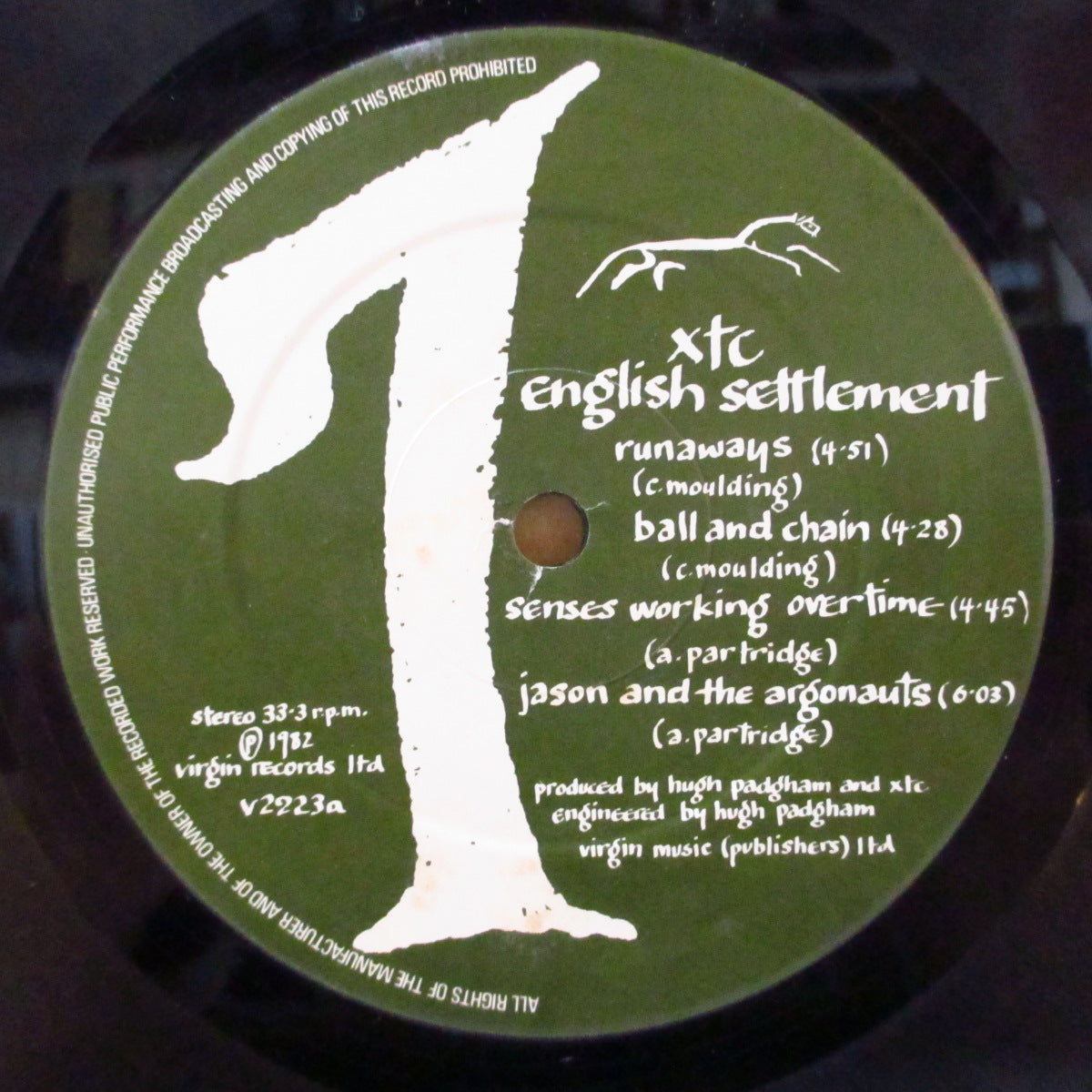 XTC (エックスティーシー) - English Settlement (UK オリジナル 2xLP+インナー/「幅広」絹目エンボスジャケ) '82年5thアルバム