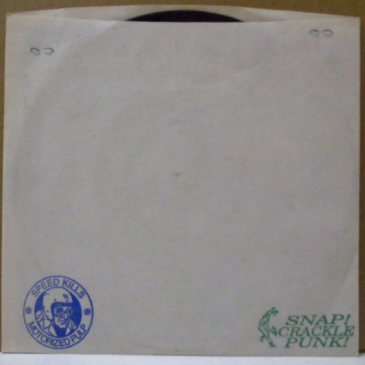 ROCKET FROM THE CRYPT (ロケット・フロム・ザ・クリプト) - Ghetto-Box Rock (US オリジナル「ブラックヴァイナル」 7インチ+ソフト紙インナー, インサート)