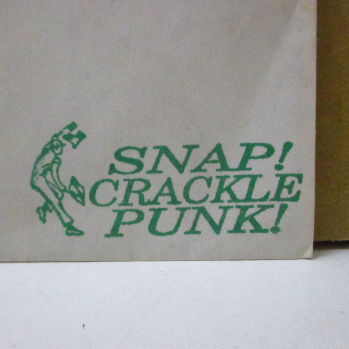 ROCKET FROM THE CRYPT (ロケット・フロム・ザ・クリプト) - Ghetto-Box Rock (US オリジナル「ブラックヴァイナル」 7インチ+ソフト紙インナー, インサート)