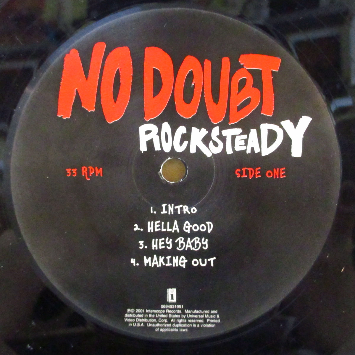 NO DOUBT (ノー・ダウト) - Rock Steady (US オリジナル 2xLP+インサート) '01年5thアルバム