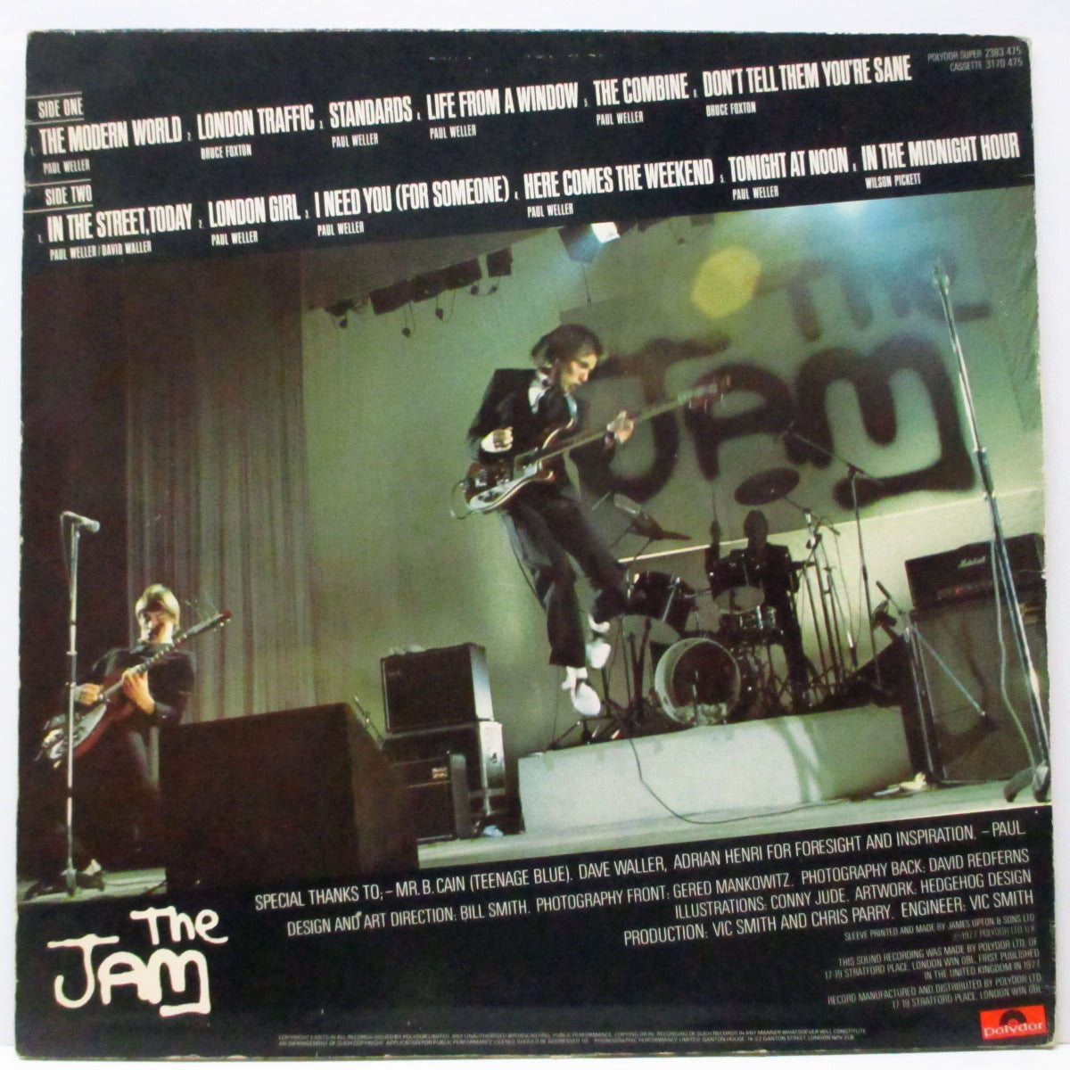 JAM, THE (ザ・ジャム) - This Is The Modern World (UK オリジナル LP+インナー) '77年セカンド!