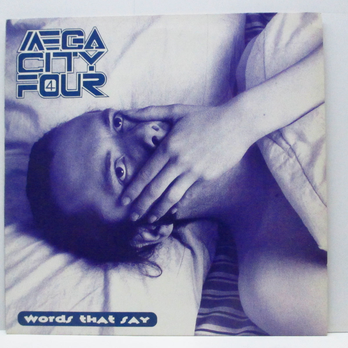 MEGA CITY FOUR (メガ・シティー・フォー) - Words That Say +3 (UK オリジナル12"+インサート) '91年アルバム未収録 EP !