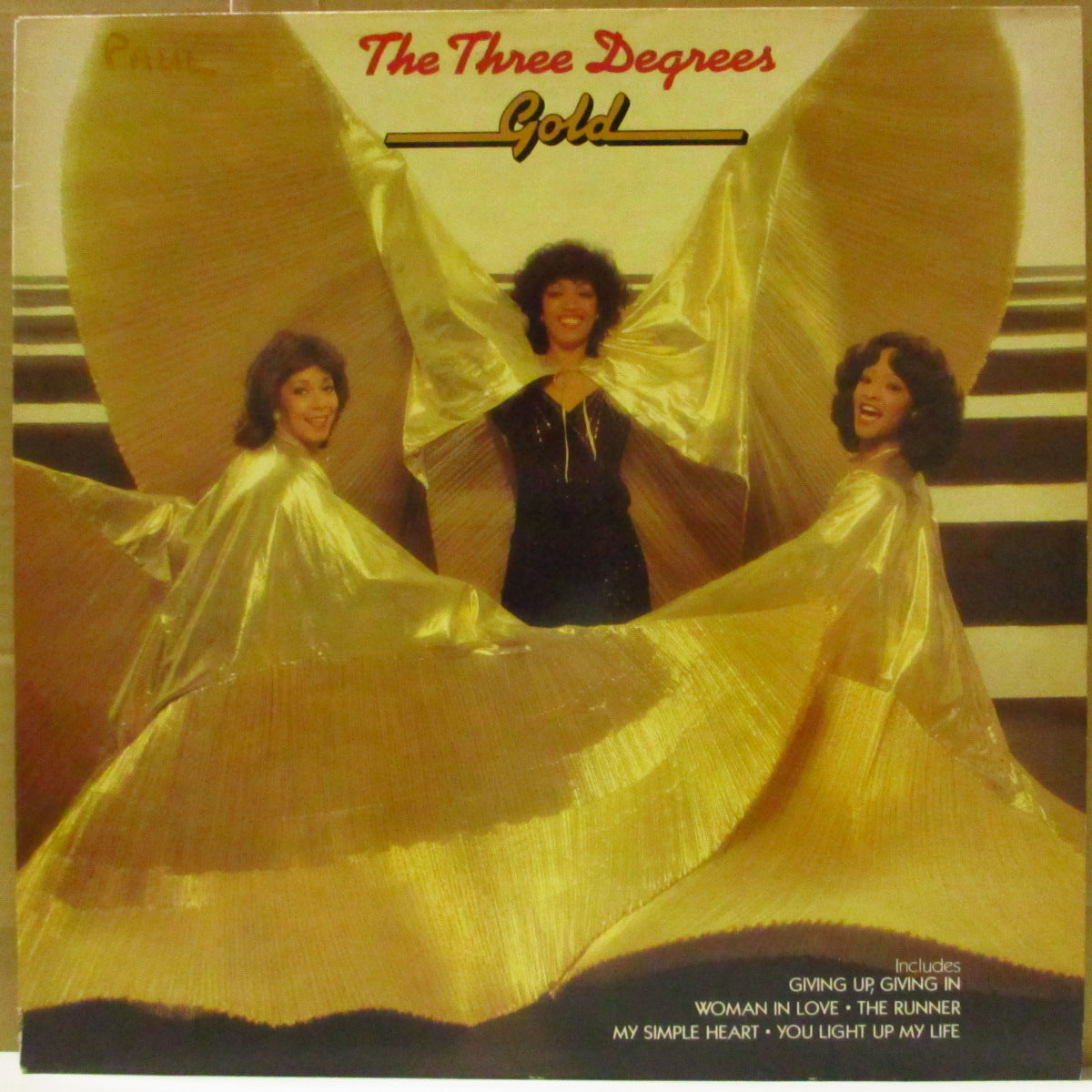THREE DEGREES, THE (ザ・スリー・ディグリーズ) - Gold (UK '80 オリジナル・ステレオLP)英SOULチャートで9位コンピ