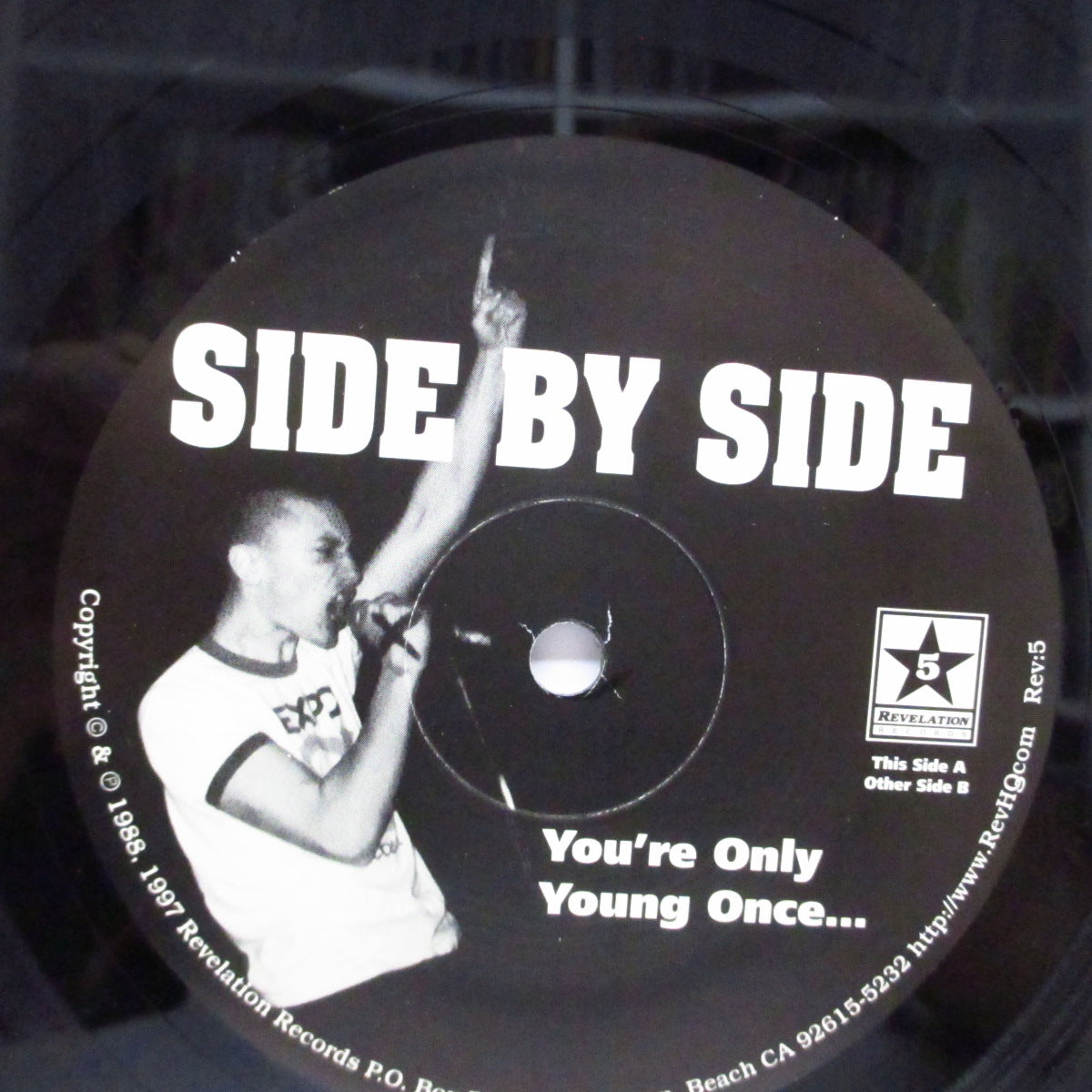 SIDE BY SIDE (サイド・バイ・サイド) - You're Only Young Once...(US '97 オリジナル LP+インサート)22曲入り編集アルバム !