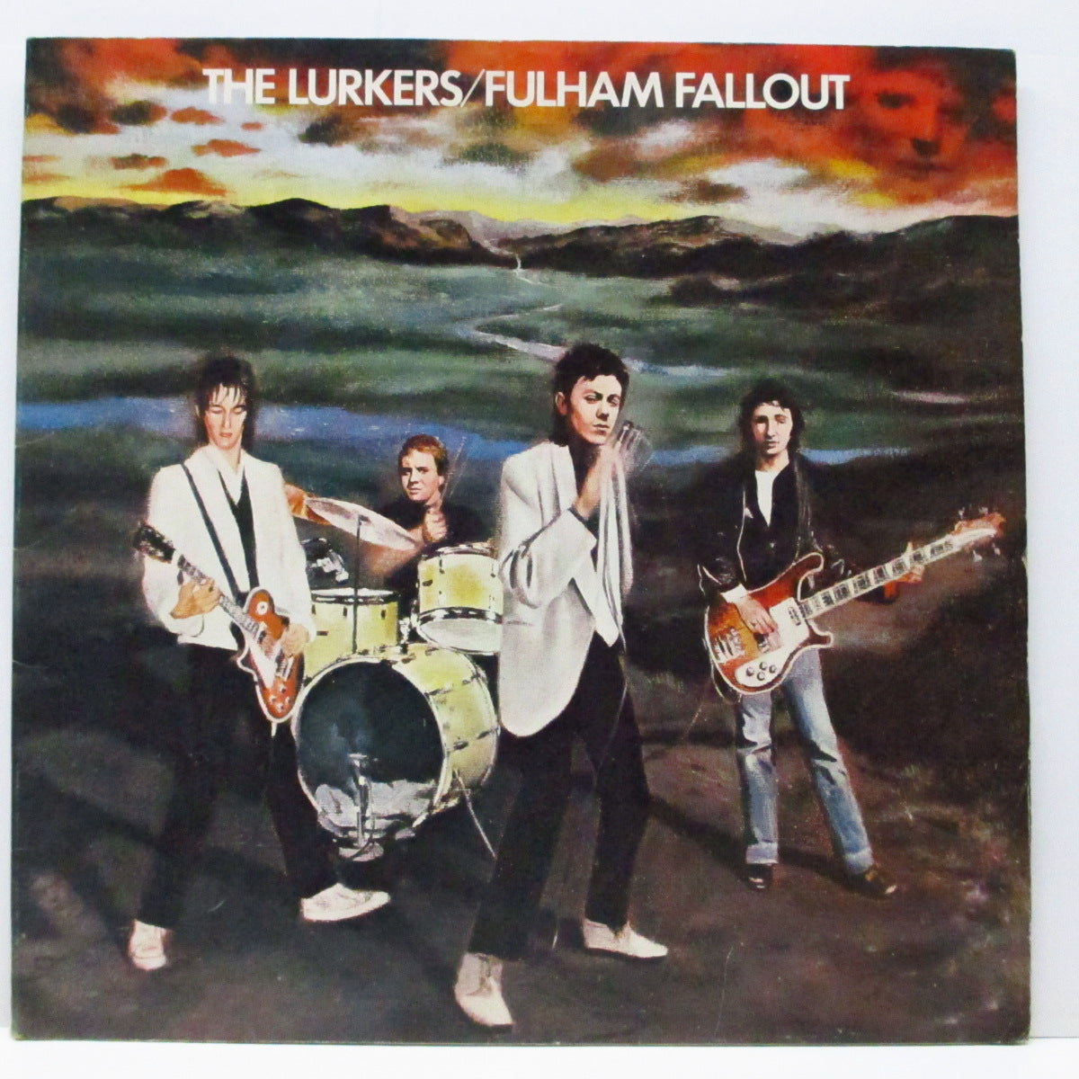 LURKERS, THE (ザ ・ラーカーズ) - Fulham Fallout (UK オリジナル LP/見開ジャケ) '78年ファーストアルバム!
