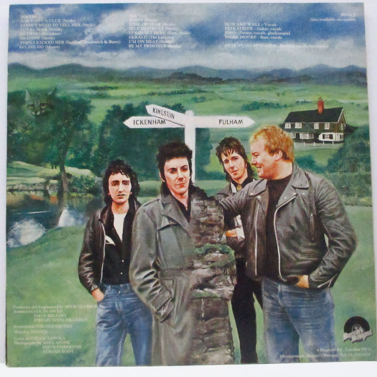 LURKERS, THE (ザ ・ラーカーズ) - Fulham Fallout (UK オリジナル LP/見開ジャケ) '78年ファーストアルバム!